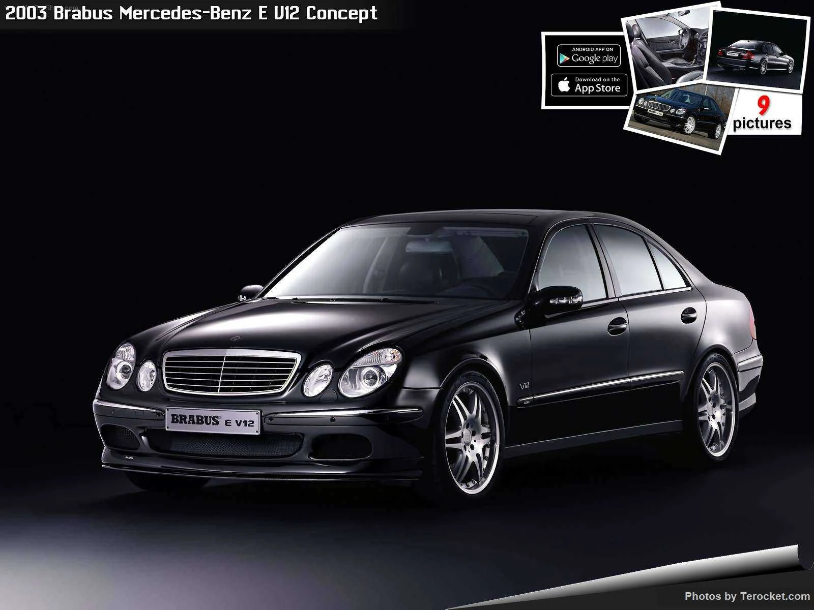 Hình ảnh xe ô tô Brabus Mercedes-Benz E V12 Concept 2003 & nội ngoại thất