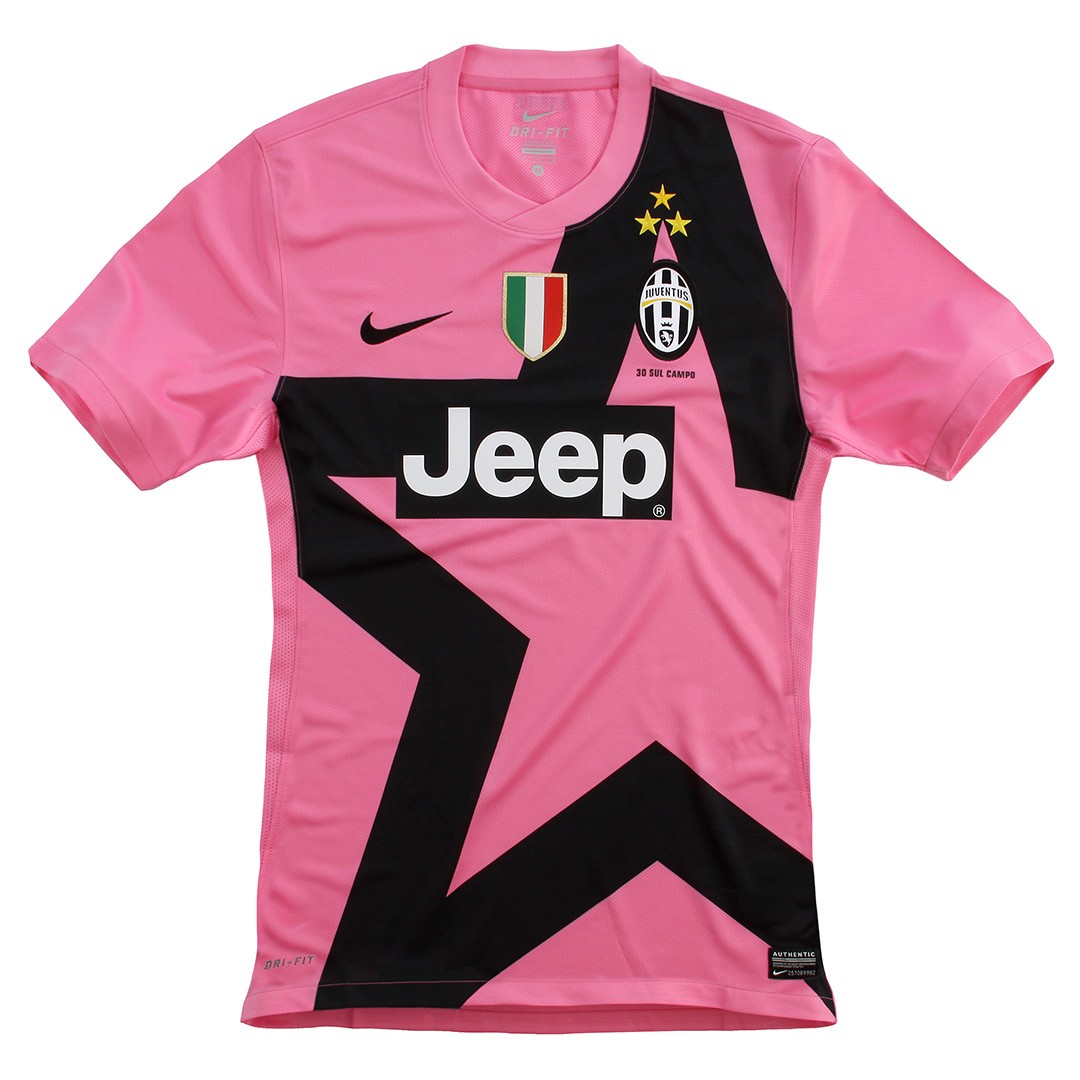 Jersey Bola Juventus  Away 3rd Pink 2012 2013