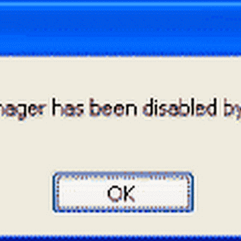 How To Fix "Task Manger Has Been Disabled"