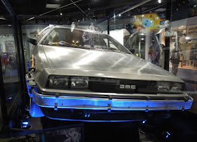 DeLorean Time Machine hood