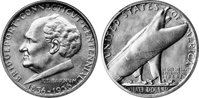 Brdgeprt, Conn. coin