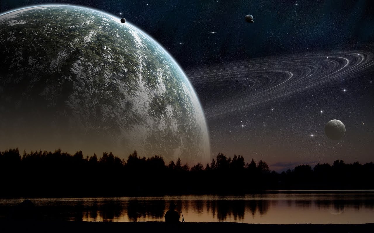 Fantasy Astronomy Wallpapers. Click on image for a 1280 x 800 wallpaper.