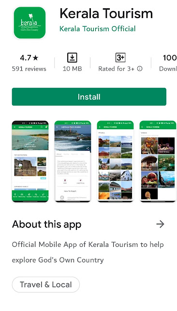 Kerala Tourism mobile app for tourists