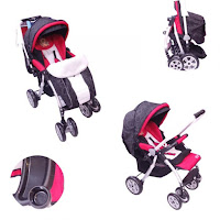 pliko 598al Alloy Stroller