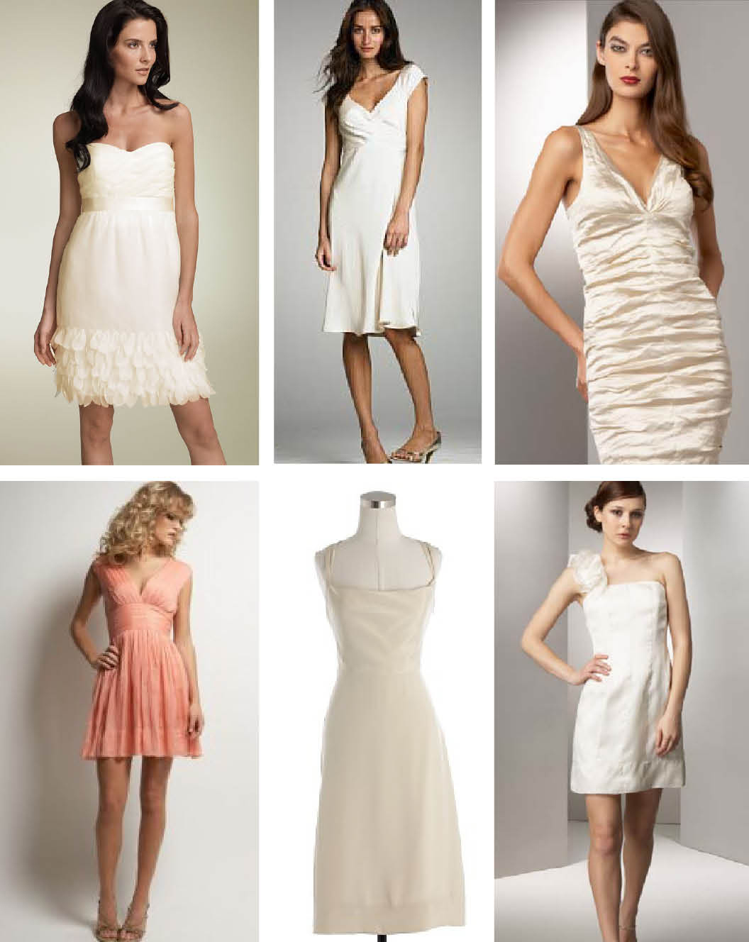 white dresses