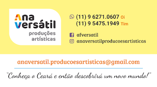 Cartão de visita para Ana Versátil Produções Artísticas por Minuta Linguagem Visual