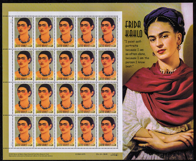 Frida Kahlo US minisheet