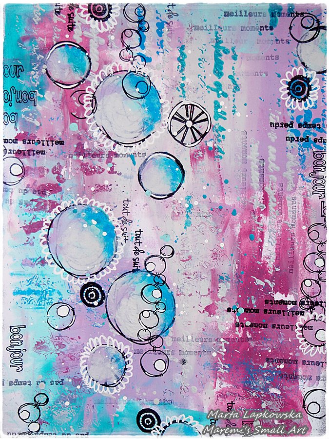 Download PaperArtsy: 2015 #21 Abstract Journalling {by Marta Lapkowska}