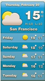 How to add weather blog