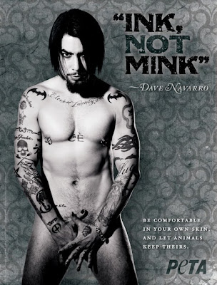 dave navarro naked peta