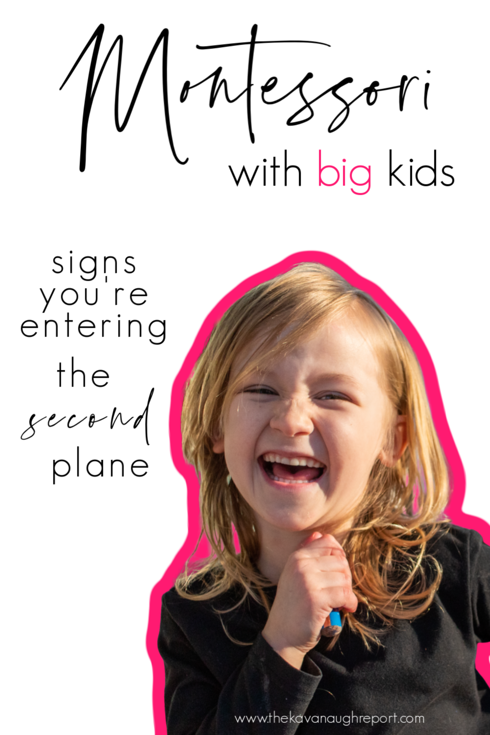 Signs to look for as your Montessori child transitions to the second plane of development