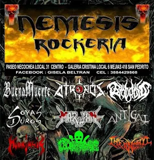 8vo aniversario de Némesis rockería!! (2022)