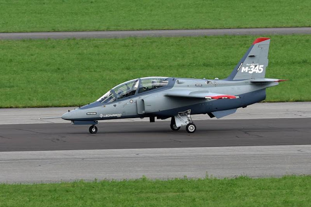 Leonardo's new M-345 jet trainer certified and ready for global market