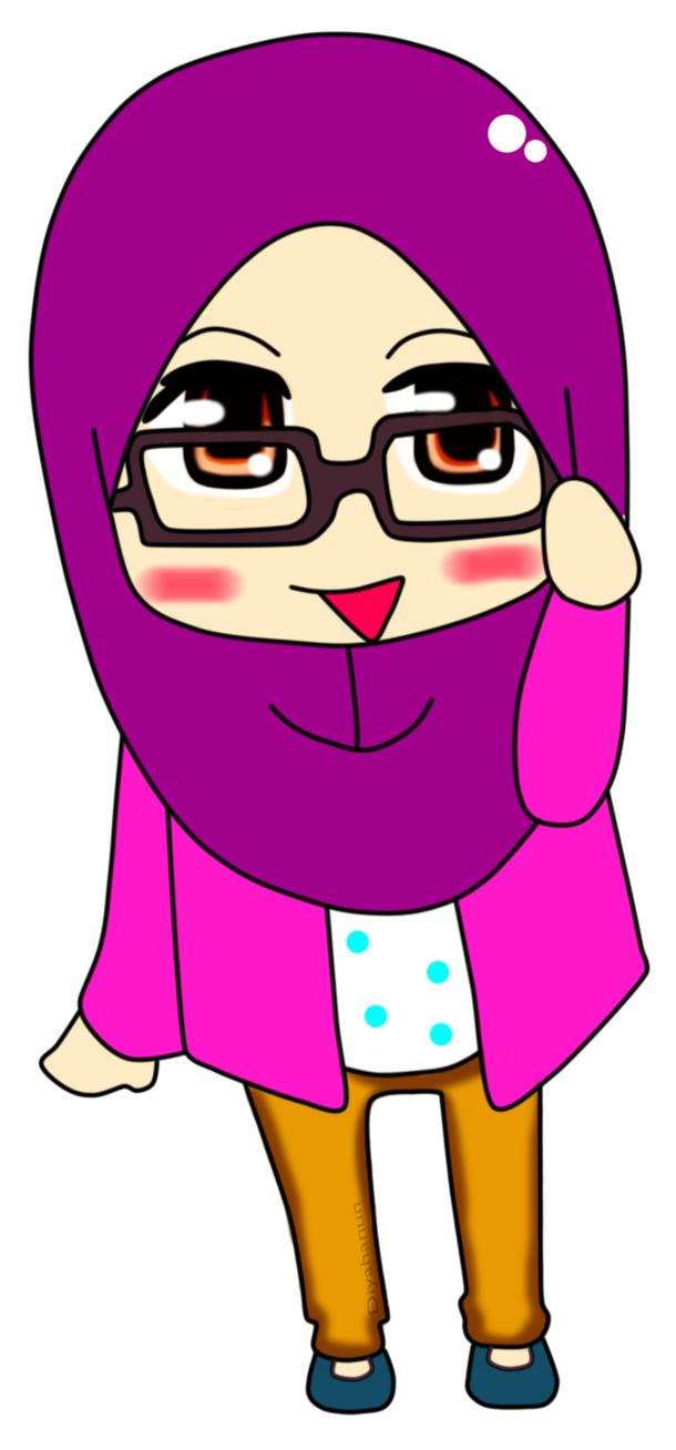 Gambar Kartun Anak Perempuan Muslimah Top Gambar