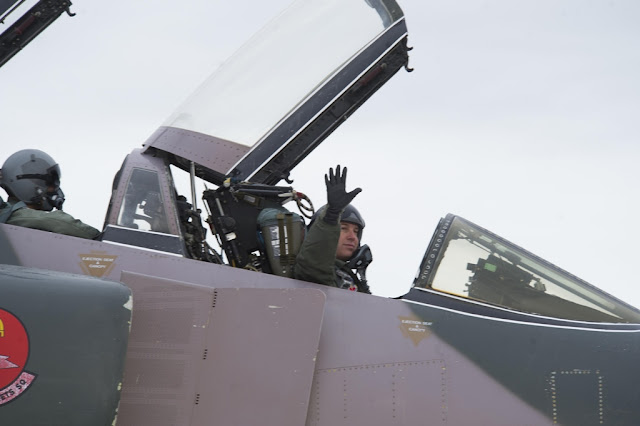 FINAL FLIGHT FAREWELLS USAF PHANTOM