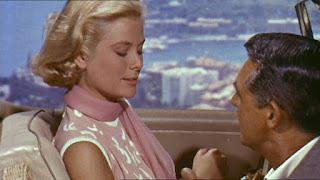 Grant con Grace Kelly en To Catch a Thief