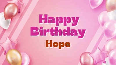 Happy Birthday Hope