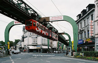 Hanging Trains in Germany