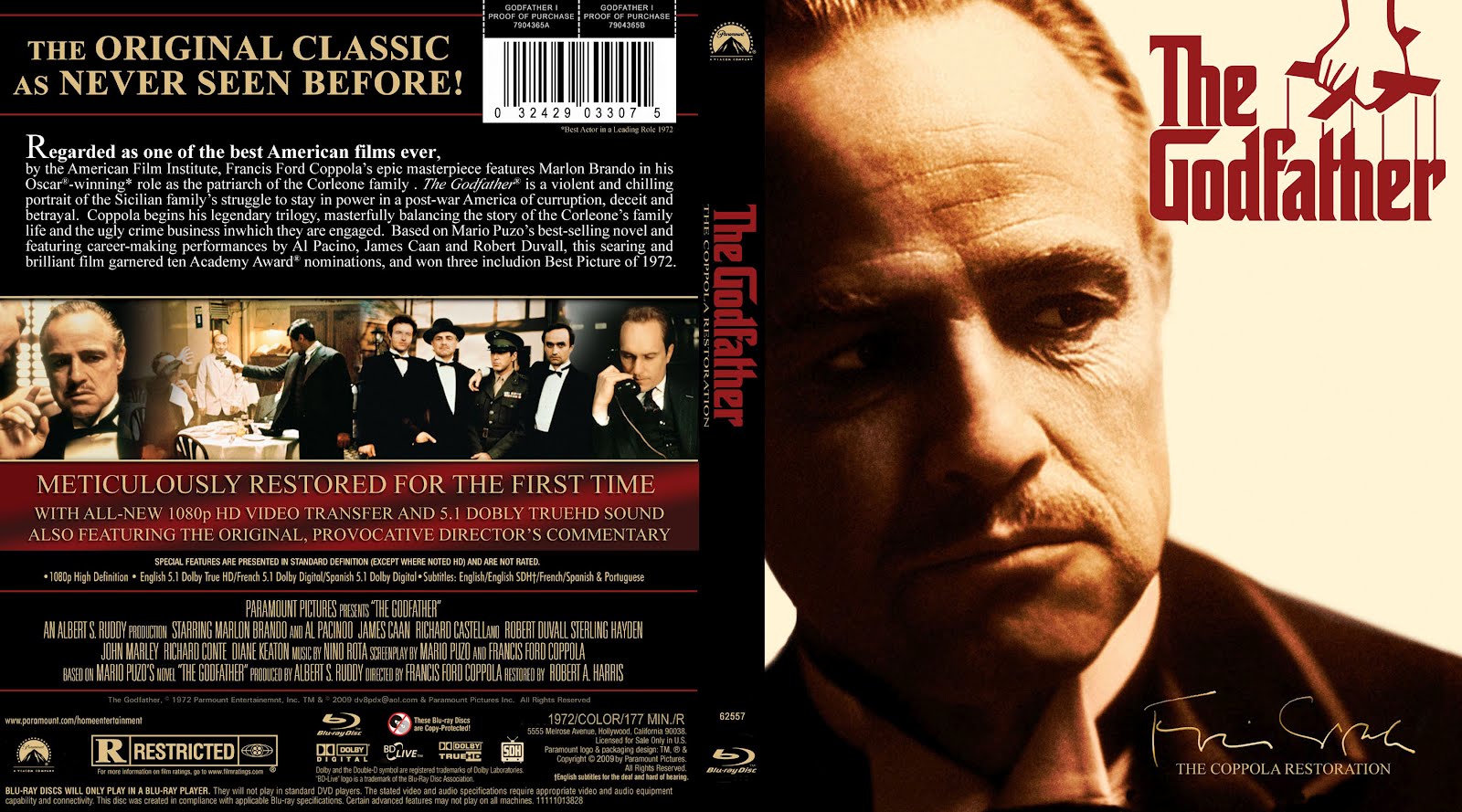 The Godfather Dvd Cover