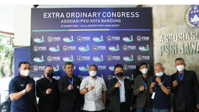 Yana saat Kongres Luar Biasa Askot PSSI Bandung, Harus Bisa Lahirkan Pemain Kelas Dunia