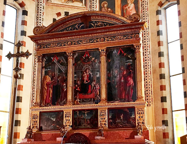 San Zeno Verona, obra de Mantegna