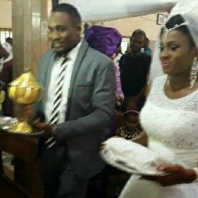 Photos from Jnr Pope's White Wedding