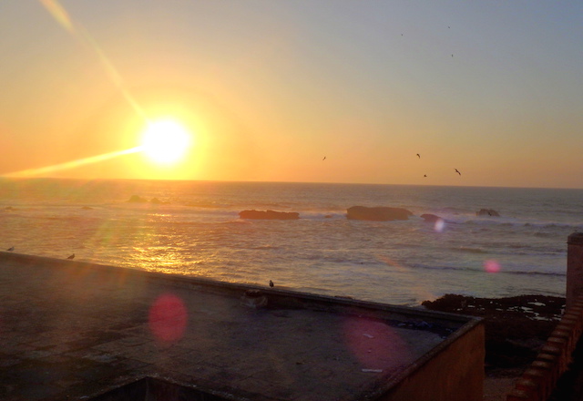 Sunset in Essaouira, Morocco