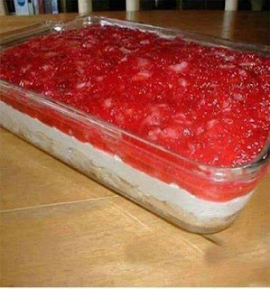 Strawberry Heaven Pudding