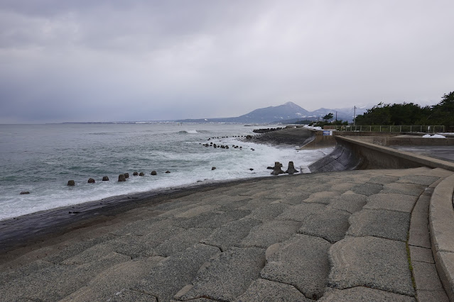 鳥取県米子市皆生温泉 皆生温泉海岸からの眺望