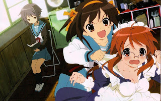 wallpapers  Suzumiya Haruhi no Yutsu   