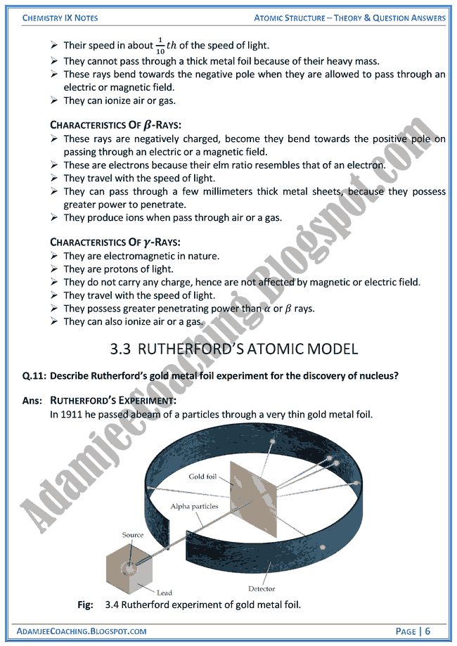 atomic-structure-theory-notes-and-question-answers-chemistry-ix