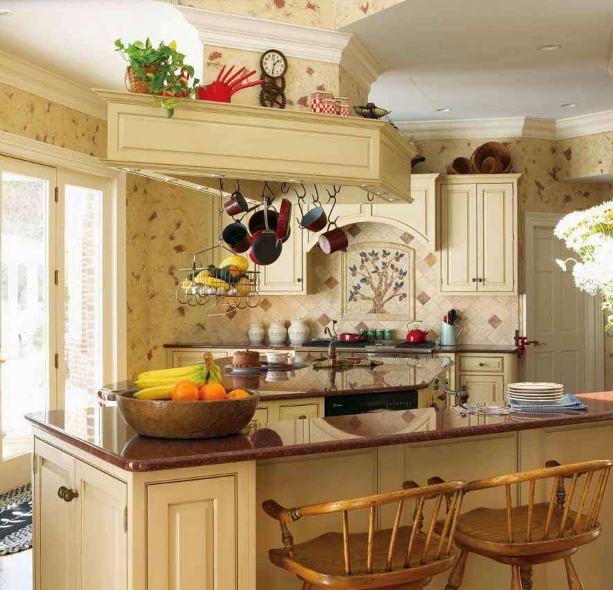 French Country Style Kitchen Unique Classical