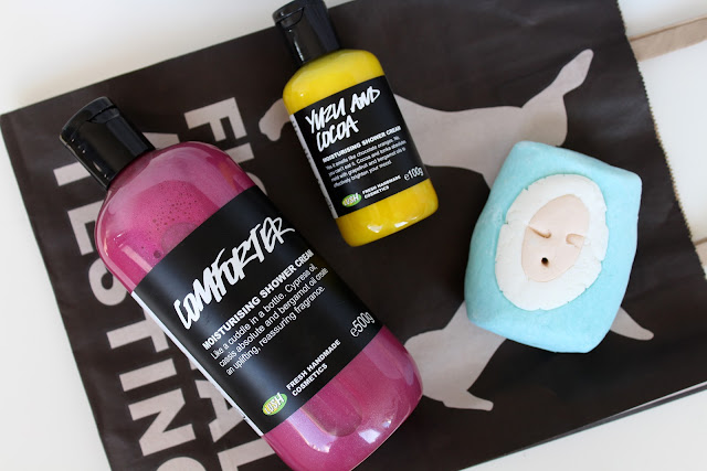 LUSH limited edition shower creams, Limited Edition LUSH, lush comforter shower cream, lush comforter shower gel, lush oxford street