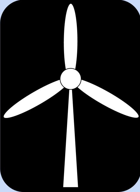 Wind Turbine Symbol