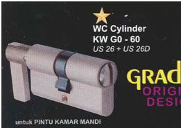 Daftar Harga  Kunci  Pintu  ex GRADINO Lockcase dan 