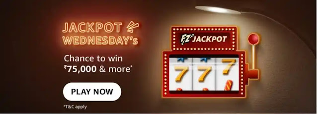 Amazon Jackpot Wednesday Quiz Answer