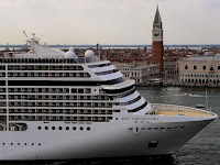 Italy bans large cruise ships from Venice.