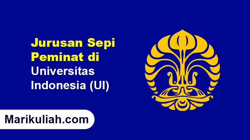 jurusan sepi peminat di UI