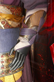Wong wrist guard costume detail Doctor Strange 2