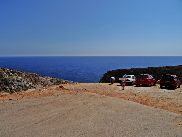 Parking przy Setian Limania, Porty Szatana, Kreta