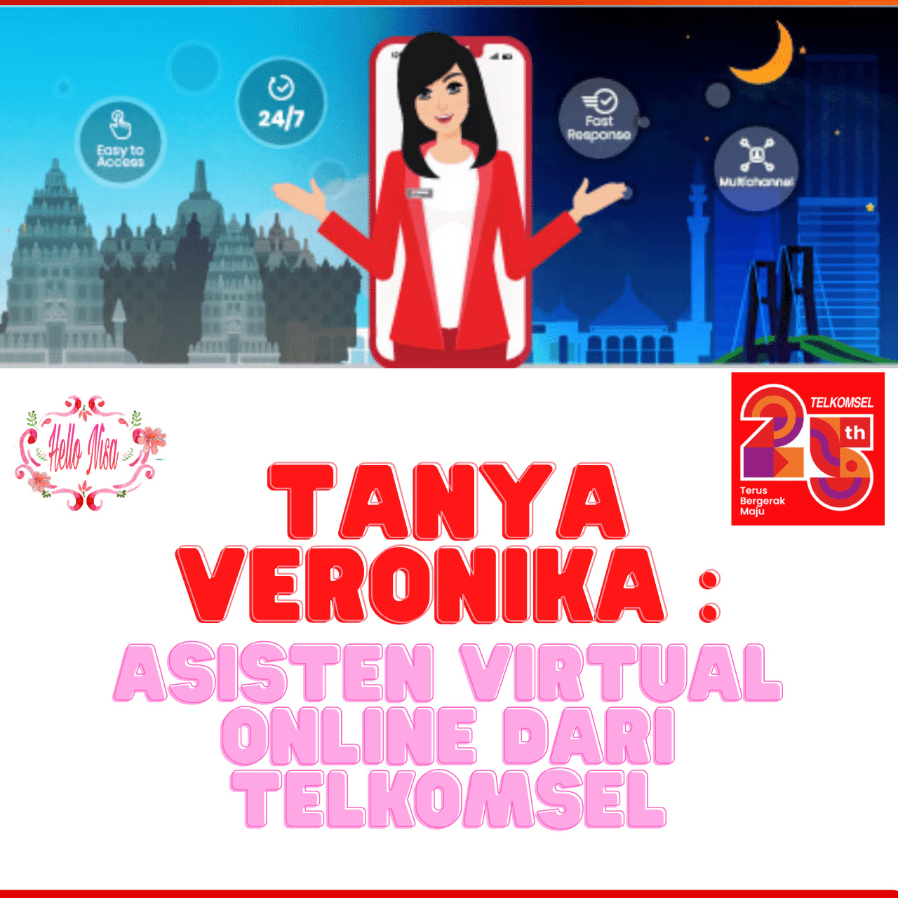 Veronika telkomsel virtual assistant