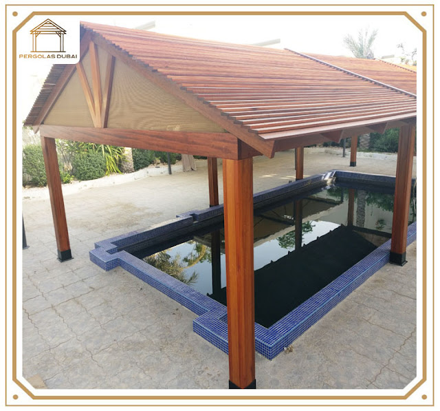 Swimming Pool Pergola Project at Dubai