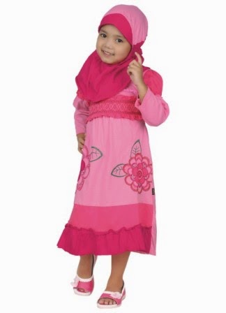  Baju  Muslim Anak  Perempuan  Model  Gamis  Danitailor