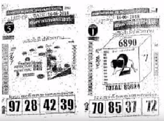 Thai Lottery Last Paper Magazines 