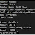 Create a class "faculty" with attributes like id, name, designation, emailid, birthdate, city.  a. getData() to take faculty information. b. setData() to display faculty information. Inherit class “Account” with attributes like acc_id, acc_type, amount and methods to generate account report of particular faculty in proper format.