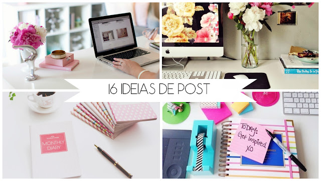 16 ideias de post 