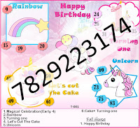 Unicorn Theme Tambola/Housie