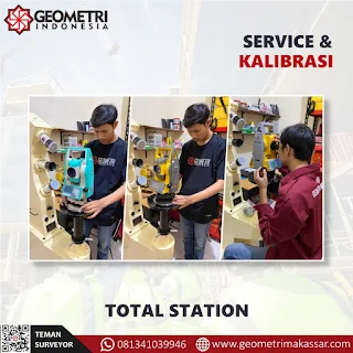 Jasa Klaibrasi Total Station Cepat Di Makassar