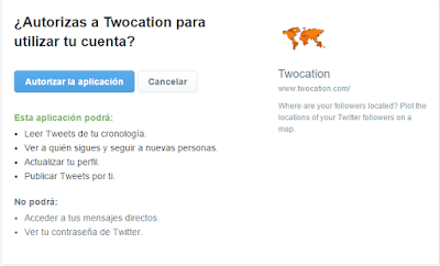 Twitter, Twocation, TweetMap, Geolocalización, Redes Sociales, Social Media, 