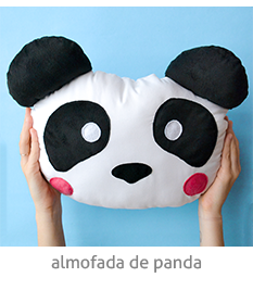 almofada de panda | espanta-papão